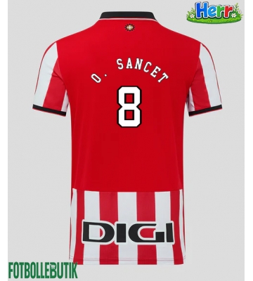 Athletic Bilbao Oihan Sancet #8 Hemmatröja 2025-26 Kortärmad